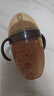 世喜奶瓶10月以上婴儿仿母乳硅胶断奶嘴大棕瓶重力球手柄240ml 实拍图