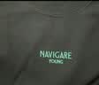 Navigare意大利小帆船短袖t恤女2026夏季新款凉感速干防晒体恤衫圆领上衣 暗夜黑 【女款】 2XL 实拍图