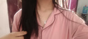 唯一（Winy）施华洛世奇锆紫藤花纯银项链女款2026新款生日520送女朋友礼物 实拍图