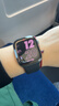 Apple/苹果 Watch S11 智能手表GPS款42毫米深空灰色铝金属表壳黑色运动型表带S/M MEUG4CH/B 实拍图