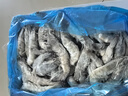 GUO LIAN国联盐冻大虾净重3斤75-90只 50/60 南美白对虾生鲜海鲜 实拍图