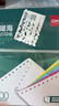 得力（deli）【缺页十倍赔】珊瑚海六联整张可撕边针式电脑打印纸发票报销单 彩色(白红蓝绿黄白)1000页241-6CS 实拍图