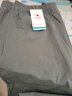 骆驼（CAMEL）速干透气运动裤男跑步休闲直筒梭织裤子 J15BAXLN075 岩石灰 XXXL 实拍图
