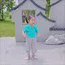 G.duck童装女童夏装套装儿童服装夏季2026新款女宝宝夏天衣服小童休闲装 黄色 80 尺码7-11月(建议宝宝75-85cm)c 实拍图
