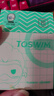 TOSWIM拓胜专业游泳耳塞柔软舒适中防水耳炎洗澡必备学游泳装备 墨鱼黑 实拍图