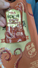 百草味即食鱿鱼须烧烤味80g 休闲零食海鲜网红香辣小吃 实拍图