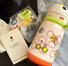 babycare儿童保温杯婴儿宝宝学饮杯吸管水杯水壶不锈钢450ml-新老款随机发 实拍图