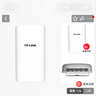 普联（TP-LINK）室外POE供受电一体机 支持壁挂或抱杆安装 IP55级防尘防水 TL-SF1005P-S30  1个 实拍图
