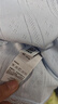森马（Semir）长袖T恤女短款提花刺绣2025秋纯棉蕾丝花边修身开衫109725101014 实拍图