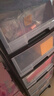 禧天龙抽屉式收纳柜床头柜置物柜玩具储物柜夹缝柜五斗柜收纳箱 五层 实拍图