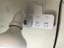 公牛（BULL）插座扩展器一转多/一转三插座/转换插头/转换器/插排/插线板 适用卧室、厨房 品字型3位分控 实拍图