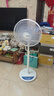 艾美特（AIRMATE）16寸五叶直流落地扇家用电风扇大风量机械立式落地扇轻音节能柔风定时风扇落地式风扇 FS40-RD120 实拍图