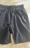 361°儿童短裤夏季男女童3-12岁透气运动裤梭织五分裤 黑 160 实拍图