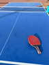 红双喜（DHS） 乒乓球拍狂飚八星级直拍H8006芳碳5+2AC单拍附拍包+乒乓球 实拍图