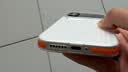 猩球卫士高级感防指纹适用小米17Pro瓦楞手机壳Xiaomi17Pro超薄行李箱条纹保护套磨砂外壳白橙 实拍图