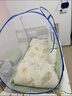 艾薇 学生蚊帐宿舍蒙古包蚊帐单开门0.9米深蓝色【上下铺通用】 实拍图