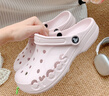 卡骆驰（CROCS）贝雅洞洞鞋男鞋女鞋轻便耐磨一脚蹬拖鞋休闲鞋百搭花园鞋|10126 浅灰色-007 43 (270mm) 实拍图