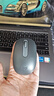 罗技（Logitech）M196 无线蓝牙鼠标 办公鼠标 笔记本商务办公家用 小巧便携 对称手型 石墨灰 实拍图