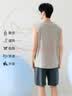 猫人100%纯棉睡衣男【可外穿无袖背心】夏季薄款凉感青少年家居服套装 实拍图