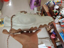 骆驼（CAMEL）轻云德训鞋女撞色双鞋带厚底休闲鞋 L26S076027A 浅绿 39 晒单实拍图