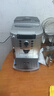 德龙（Delonghi） 意式咖啡机家用全自动研磨一体萃取一键式美式咖啡奶泡机现磨自动清洗洗豆/粉双用ECAM22.110 22.110【银色】 实拍图
