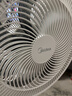美的（Midea）电风扇 家用七叶立式落地扇宿舍卧室轻音节能摇头桌面小风扇大风力空气循环风扇 SAF30AC 实拍图