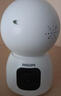 飞利浦（PHILIPS）摄像头家用监控器360度无死角带夜视全景监控无需连wifi终身免流量手机远程可对话室内高清监视器 4G免充值双摄+15天循环录像+终身免费流量 实拍图