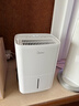 美的（Midea）小方物除湿机 日除湿量12升/天 回南天抽湿机 家用25㎡卧室除湿器 干衣净化升级款CF12BD/N7-DO1 实拍图