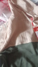 皮尔卡丹（pierre cardin）连帽设计感短袖t恤女夏装2026新款宽松大码撞色小个子短款上衣服 绿色 2XL (适合151-180斤) 实拍图