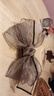 奇美拉（CHIMERA）韩国欧根纱蝴蝶结发夹马尾一字夹半扎发卡发饰母亲节礼物 实拍图