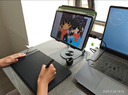 绘王（HUION）H1061P手绘板 电脑画板 绘图板 手写输入板可连接手机数位板 实拍图