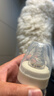 爱得利（evorie）奶瓶 新生儿奶瓶 标准口径玻璃奶瓶120ml (自带0-3个月S码圆孔) 实拍图