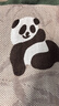 洁丽雅（Grace）纯棉枕巾全棉纱布防脱落枕芯盖巾 熊猫绑带52*78 实拍图