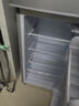 小鸭小冰箱迷你小型家用 冷藏冷冻两用宿舍寝室出租房用双门办公室电冰箱节能省电 【净化去味】188银色【一级能效 节能省电】98L 实拍图