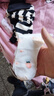 棉十三儿童袜子夏季薄款女童新疆棉网眼女孩青少年花边中筒女大童袜8双 实拍图