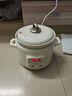 小熊（Bear）电炖锅 电炖盅 煲汤锅 炖汤锅 电砂锅 煮粥锅 婴儿熬粥家用可预约白瓷 2-3人用 DDG-E20M1米黄色2L 实拍图