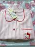 野兽派家居（tbh）三丽鸥Hello Kitty天丝棉家居服套装软棉棉四季条纹睡衣 长款  S 实拍图