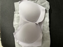 ubras虞书欣同款无尺码内衣女无痕隐形3A抗菌无钢圈文胸罩柔灰紫小底围 实拍图