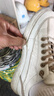 啄木鸟男鞋2026春夏季新款一脚蹬板鞋工作休闲百搭软底皮面运动小白潮鞋 卡其 42 实拍图