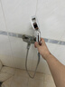 Rosecret【德国】增压淋浴花洒喷头全套强劲家用多功能洗澡手持莲蓬喷头 【星光银】单喷头+1.5米防爆软管丨浴室浴霸带软管 硅胶出水孔密集大出水量畅享淋浴 实拍图