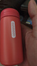 【全网爆款】迷你口袋保温杯304不锈钢水杯便携可爱水杯女生 红色 150ml 实拍图