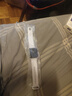 其他品牌高颜值LED手表时尚方形学生科技感超强夜光数字个性运动 太空白 实拍图