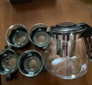 【京东物流】茶壶套装整套茶具大容量玻璃茶杯带滤网耐高温泡茶具 1000ML一壶+四杯套装【无茶盘】 实拍图