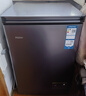 海尔（Haier）100L单温冰柜小型家用小冰柜减霜一级能效-40℃深冷变频冷柜小冰箱BC/BD-100GHEPSD9D换新补贴 实拍图