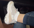 斯凯奇（Skechers）奶茶熊夏季女鞋熊猫老爹鞋透气休闲运动鞋厚底149238 QQ豆乳/NAT 39 尺码偏大，建议选小半码 实拍图