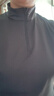 迪卡侬（DECATHLON）凉感速干衣半拉链长袖女春夏季跑步瑜伽服修身训练健身服运动T恤 经典黑（速干透气） L 实拍图