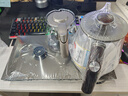 FUNORK全自动上水电热水壶 茶台烧水壶家用办公一体机茶桌茶几嵌入式茶具电茶炉套装 RY-10钛灰色保温1L 实拍图
