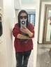FitonTon微喇叭鲨鱼裤女外穿秋冬打底裤女提臀收腹高腰瑜伽裤女 黑色 M 实拍图