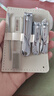 小天籁指甲刀套装指甲剪家用指甲钳子挖耳勺指甲锉剪指甲套装工具5件套 实拍图