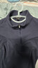 gxgjeans【服装五折】男装 多色基础打底宽松半开襟长袖T恤男士 25年秋季 藏青色# L (175) 实拍图